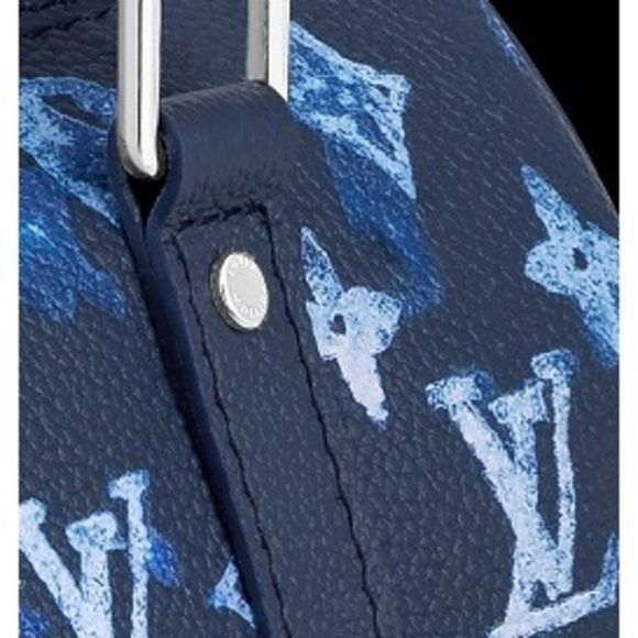 Louis Vuitton Keepall XS Diagonal Shoulder Bag Navy - Picture 5 of 5